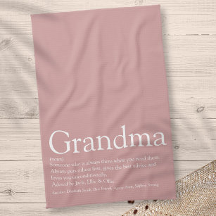 Dusty Roos Pink Grandma Granny Definition Theedoek