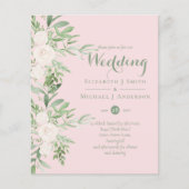 Dusty Roos Pink Sage Magnolia Weddenschap BUDGET (Voorkant)