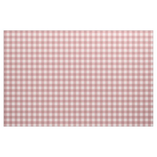 dusty roos plaid gingham aesthetisch preppatroon stof (Yard (91,4 cm))
