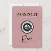 Dusty Roos Reno Passport Bewaar de datum Save The Date (Voorkant)