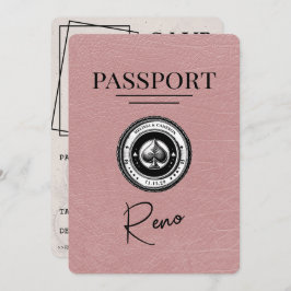 Dusty Roos Reno Passport Bewaar de datum Save The Date