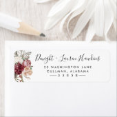 Dusty Roos | Retouradreslabel Etiket (Insitu)