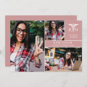 Dusty Roos RN Nursing 3 Fotogradatie Partij Kaart (Voorkant / Achterkant)