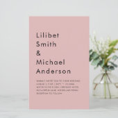 Dusty Roos Roze Bruiloft (Staand voorkant)