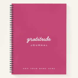 dusty roos roze dankbaarheid notitieboek