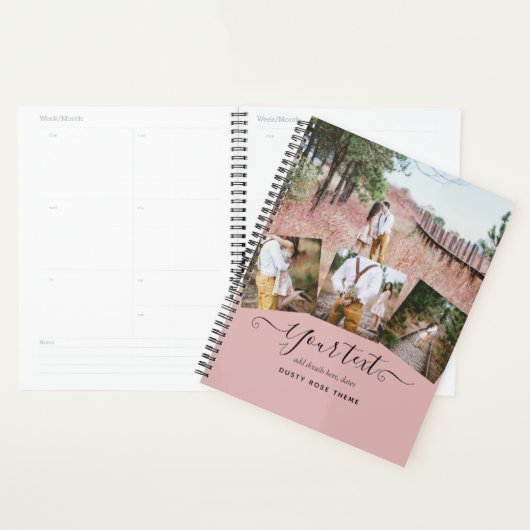 Dusty Roos Roze Passen getrouwd Weddenschap FOTO G Planner (Display)