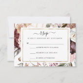 Dusty Roos RSVP Flyer (Voorkant)