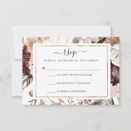 Dusty Roos RSVP Flyer (Voorkant)