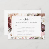 Dusty Roos RSVP Flyer (Voorkant / Achterkant)