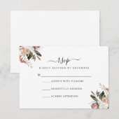 Dusty Roos RSVP Flyer (Voorkant / Achterkant)