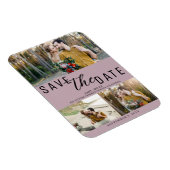 Dusty Roos Save the Date Wedding 3 Foto's Magneet (Rechterzijde)