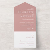 Dusty Roos Script Weduwen in één uitnodiging (Binnen)