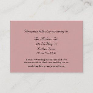 Dusty Roos Trouwbehuizing kaarten