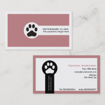 Dusty roos Vet/Veterinary Clinic minimalist
