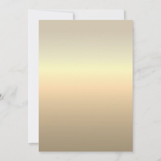 Dusty Roos Virtual Wedding Invitation Kaart (Achterkant)