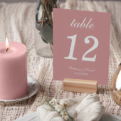 Dusty Roos Weddenschap Script Calligrafie Eenvoudi Kaart