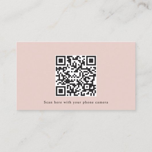 Dusty Roos Weddenschap Website QR Code Details Car Visitekaartje (Achterkant)