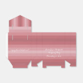 Dusty Roos Wedding Vrijgezellenfeest Jubileum Part Bedankdoosjes (Uitgevouwen)