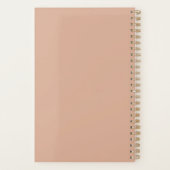 Dusty Rose 5.5x8.5 Weekly Planner (Achterkant)