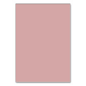 Dusty Rose Baby Blocks Editable Tent Cards  Kaart (Achterkant)