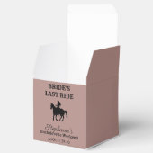 Dusty Rose Bride's Last Ride Bachelorette Weekend  Bedankdoosjes (Geopend)