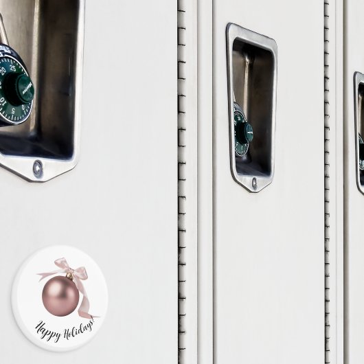 DUSTY ROSE CHIC HOLIDAYS MAGNET (Insitu (Kluis))