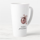 DUSTY ROSE LATTE MUG FOR CHIC HOLIDAY LATTE MOK (Rechterhoek)
