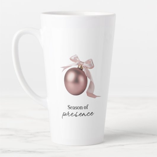 DUSTY ROSE LATTE MUG FOR CHIC HOLIDAY LATTE MOK (Links)