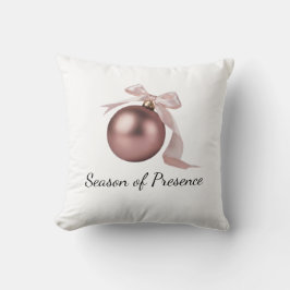 Dusty Rose Pillow | Holiday decor Kussen