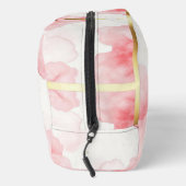 Dusty Rose Sprinkled Gold Frame Mäppchen Beutel Toilettasje (Rechts)