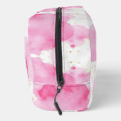 Dusty Rose Sprinkled Gold Mäppchen Beutel Toilettasje (Rechts)