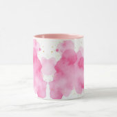 Dusty Rose Sprinkled Gold Mug Tasse Mok (Midden)