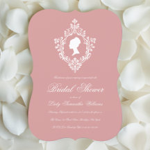 Dusty Rose Vintage Crest Regency Bruidsmeisje Uitn