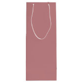 Dusty Rose Wijn Cadeautas (Achterkant)