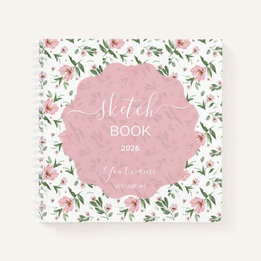 Dusty Roses Notitieboek (Voorkant)