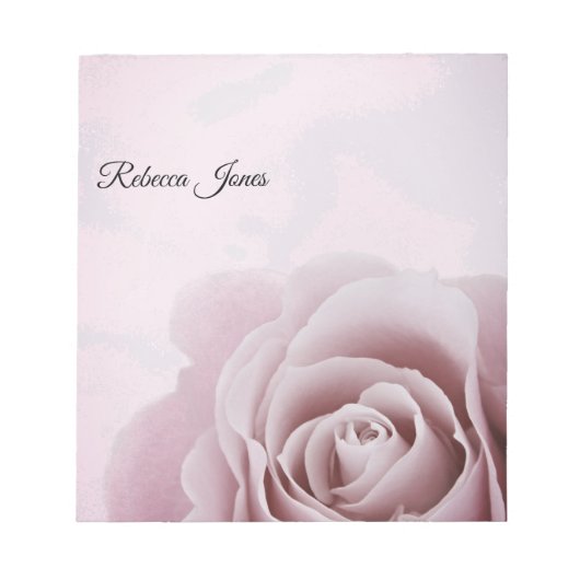 Dusty Roze Notitieblok (Voorkant)