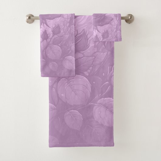 Dusty roze Roses Bad Handdoek (Insitu)