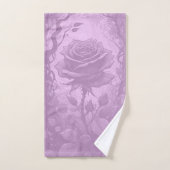 Dusty roze Roses Bad Handdoek (Handdoek)