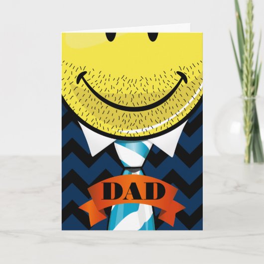 Dusty Ruff Bearded Face Kaart (Voorkant)