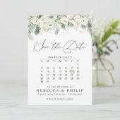 Dusty Sage Green Flat Save the Date Kaart (Staand voorkant)