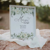 Dusty Sage Green Mimosa Bar Sign Reclamebord Met Voetstuk