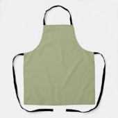 Dusty Sage Green Solid Color Schort (Voorkant)