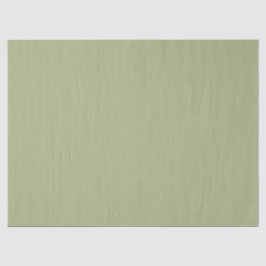 Dusty Sage Green Solid Color Tissuepapier