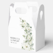 Dusty Sage Green Wedding Favoriete Boxen Bedankdoosjes (Geopend)