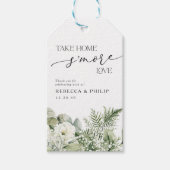 Dusty Sage Green Wedding Gift Labels Cadeaulabel (Voorkant)