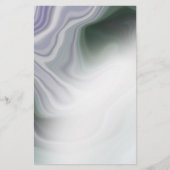 Dusty Sage Jade Green Agate Blank Stationery (Voorkant)