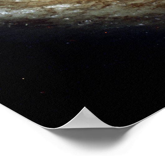 Dusty Spiral Galaxy Poster (Hoek)