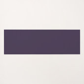 Dusty Violet Crescent Moons Monogram Yogamat (Achterkant (horizontaal))