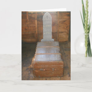 "Dusty's Grave" Hallowe'en Kaart