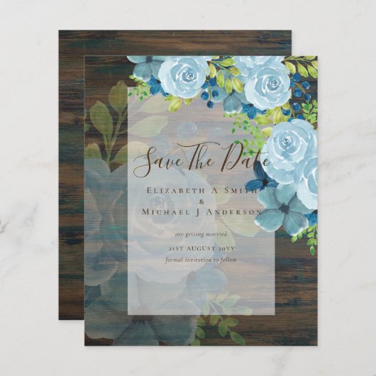 DUSTZAME BLAUWSTROMEN BEWAREN DATA - BEGROTING (Voorkant / Achterkant)